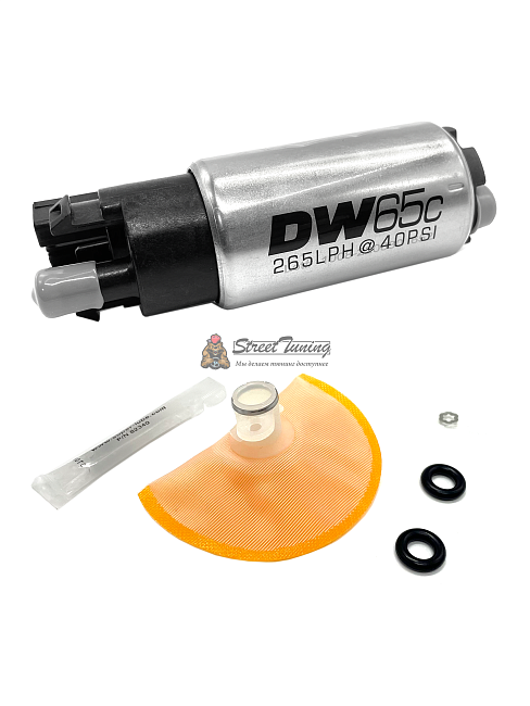 картинка Топливный насос DeatschWerks 265л/ч DW65C, Subaru 9-652-1008 компакт магазин  StreetTuning 