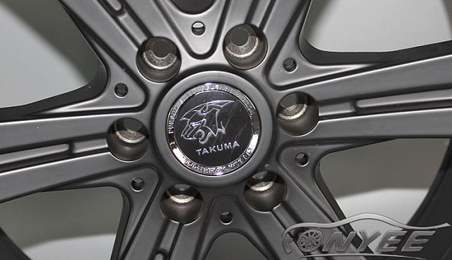 картинка Новые диски TAKUMA R18 6X139,7 ET35 J8,5 черный + серебро магазин  StreetTuning 