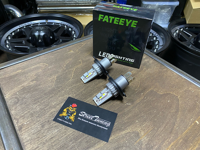картинка Автомобильные светодиодные лампы FATEEYE F1 Led - H4 6500к, комп 2шт магазин  StreetTuning 