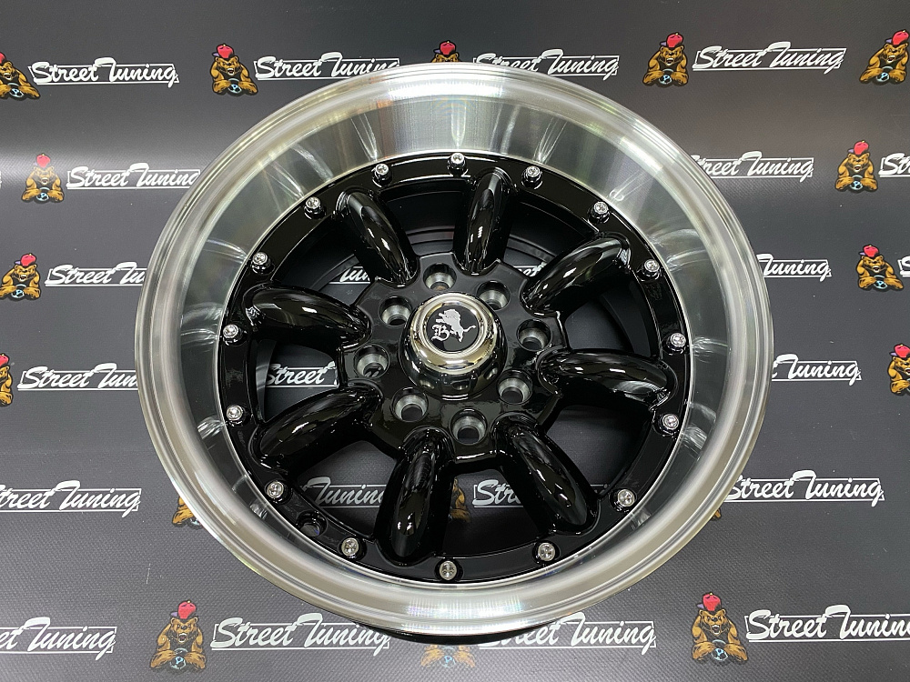 картинка Новые диски Watanabe R13 J7 ET(-7) 4x100/114.3 Black + Silver от магазина  StreetTuning