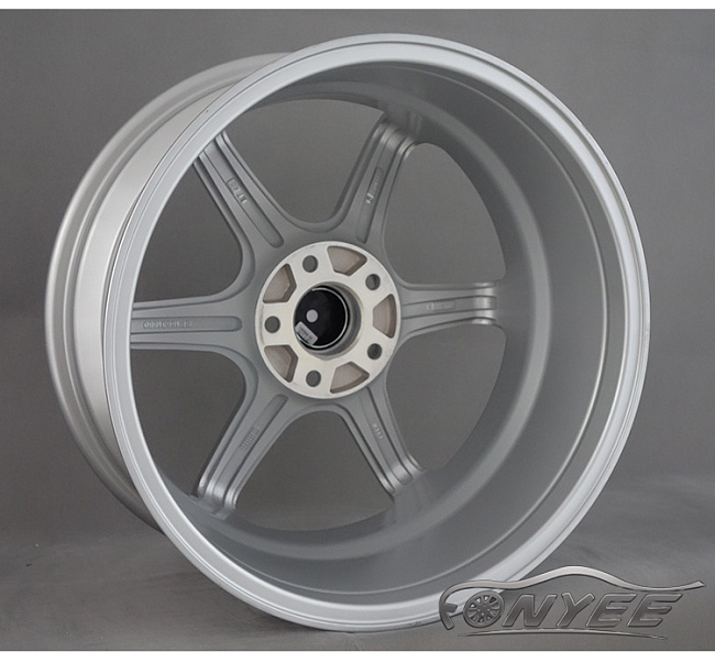 картинка Новые диски Rays TE37 R18 5X112 ET40 J8 серебро полированное + полированная полка магазин  StreetTuning 