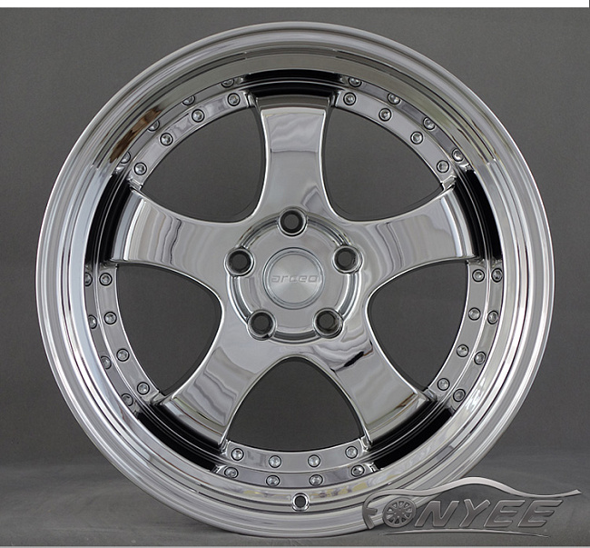 картинка Новые диски JNC 017 R18 5X114,3 ET25 J9,5 хром магазин  StreetTuning 