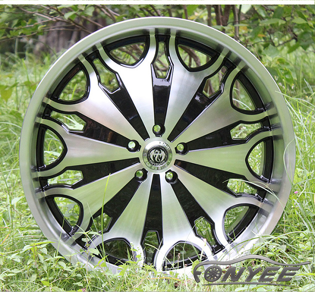 картинка Новые диски Sovrano S10 R22 5X114,3 ET40 J9 черный + серебро магазин  StreetTuning 