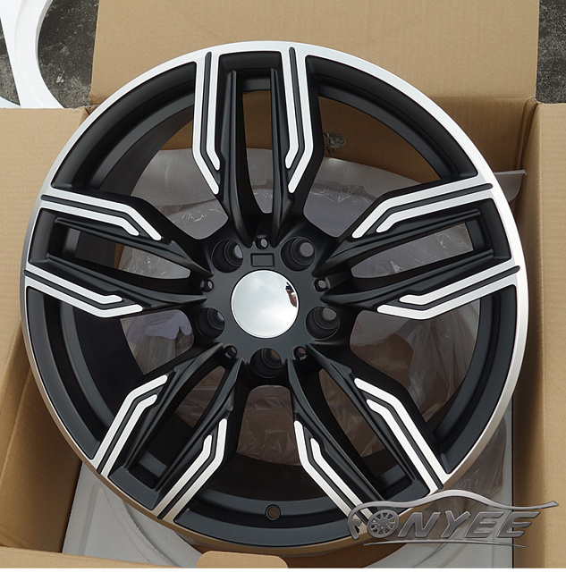 картинка Новые диски BMW 760 M STYLE R17 5X114,3 ET38 J7,5 черные магазин  StreetTuning 