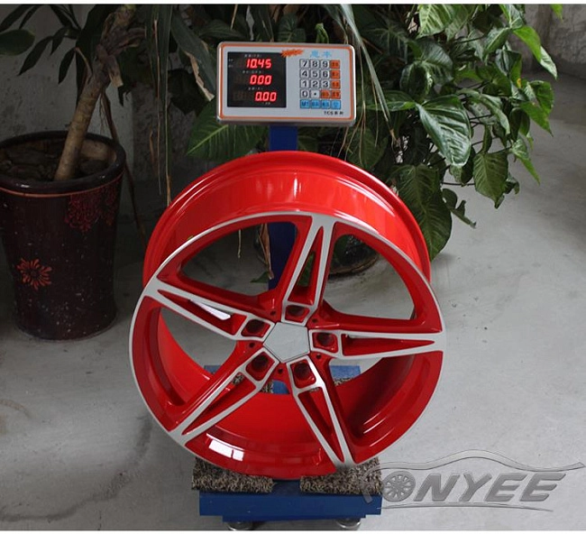 картинка Новые диски AC schnitzer AC1 R18 5X114,3 ET38 J8 серебро + красный цвет магазин  StreetTuning 