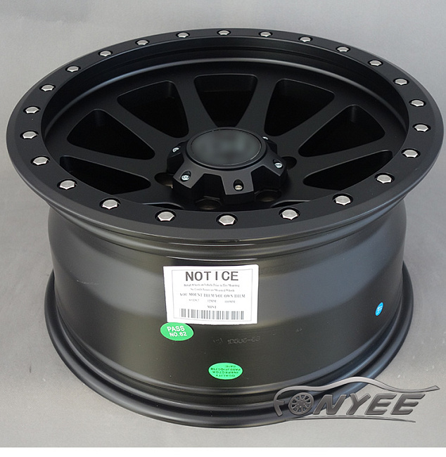 картинка Новые диски Black Rhino Mint R17 6X139,7 ET12 J9 черный мат магазин  StreetTuning 