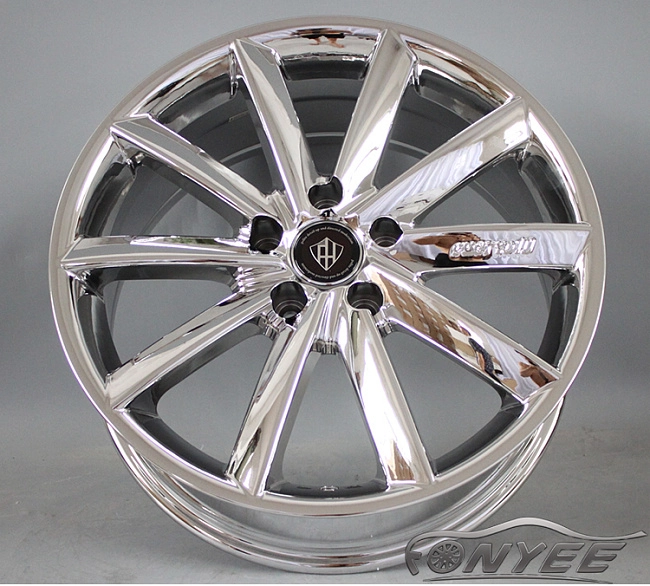 картинка Новые диски Fledermaus - Cuervo10 R18 J7,5 ET42 5x114,3 хром магазин  StreetTuning 