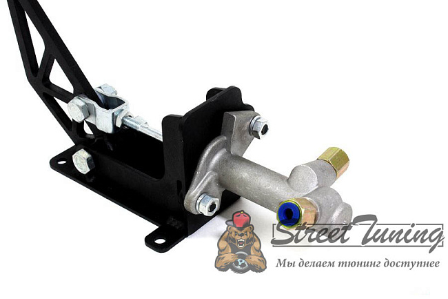 картинка Гидравлический ручник Drift вертикальный, 470мм , с синей рукояткой магазин  StreetTuning 