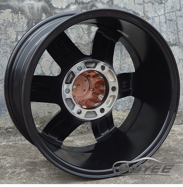 картинка Новые диски Fonyee Sports 4x4 R16 J8 ET0 6x139,7 черный глянец + серебро. магазин  StreetTuning 