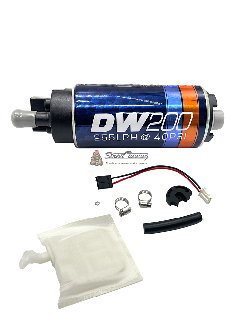 картинка Топливный насос DeatschWerks 255л/ч DW200, Subaru 9-201-0791 магазин  StreetTuning 