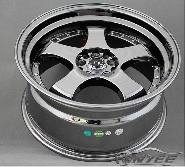картинка Новые диски JNC 017 R18 5X114,3-100 ET25 J9,5 хром магазин  StreetTuning 