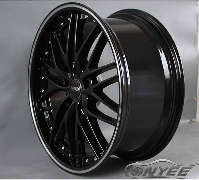 картинка Новые диски Fonyee sport R19 5X114,3 ET40 J9,5 серебро + черный глянец магазин  StreetTuning 