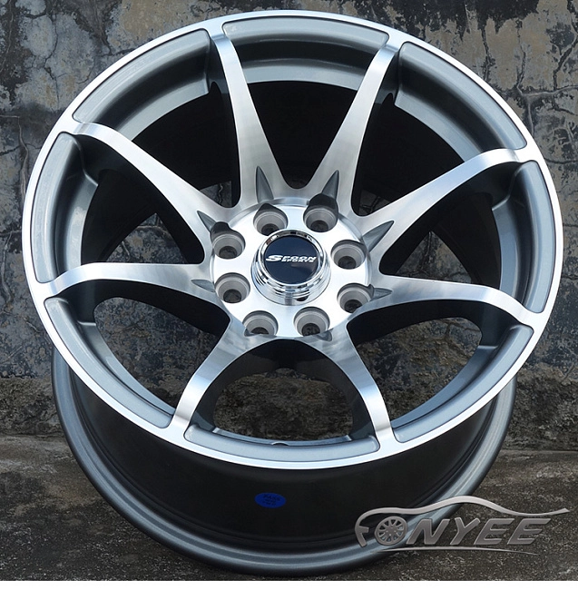 картинка Новые диски Spoon R15 4x100-114,3 ET10 J8 серебро магазин  StreetTuning 