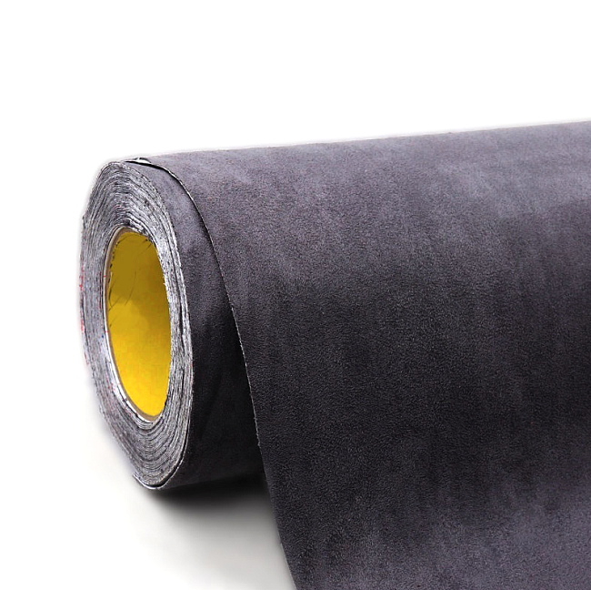 картинка Алькантара самоклеющаяся Carbins темно-серая магазин  StreetTuning 