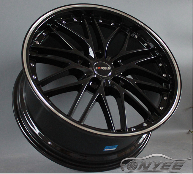 картинка Новые диски Fonyee sport R19 5X114,3 ET40 J9,5 серебро + черный глянец магазин  StreetTuning 