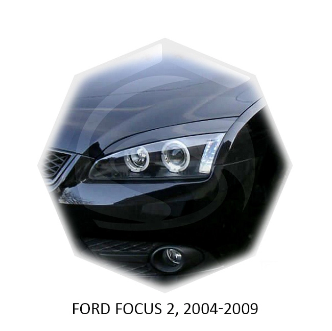 картинка Реснички на фары для  FORD FOCUS 2 2004-2009г магазин  StreetTuning 