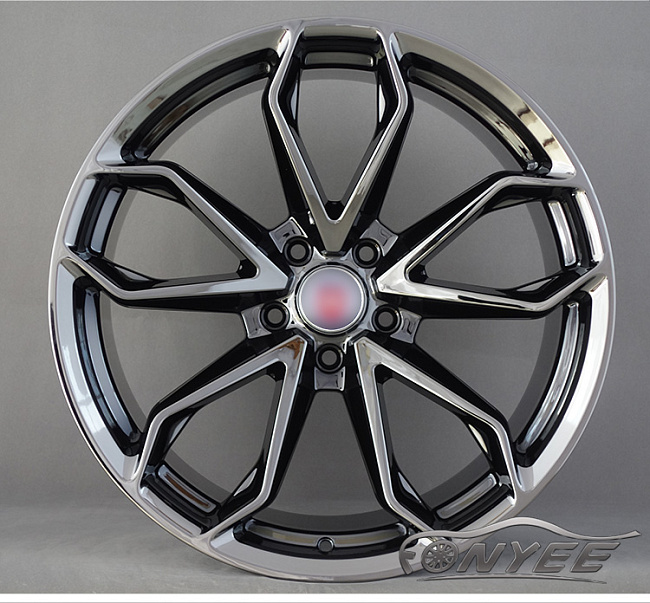 картинка Новые диски HRE S201 Replika R19 5X114,3 ET35 J8,5, черный хром магазин  StreetTuning 