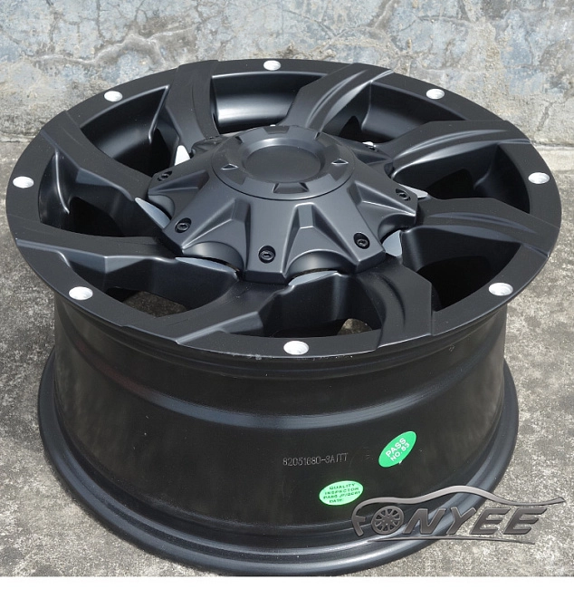 картинка Новые диски Fonyee Off-Road 205 R20 5X150 ET20 J9 черный мат магазин  StreetTuning 