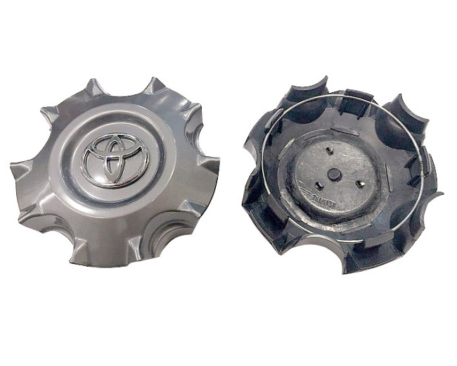 картинка Колпачок на литье Toyota TY-136 (серый) (внешний 138mm, внутренний 110mm) магазин  StreetTuning 