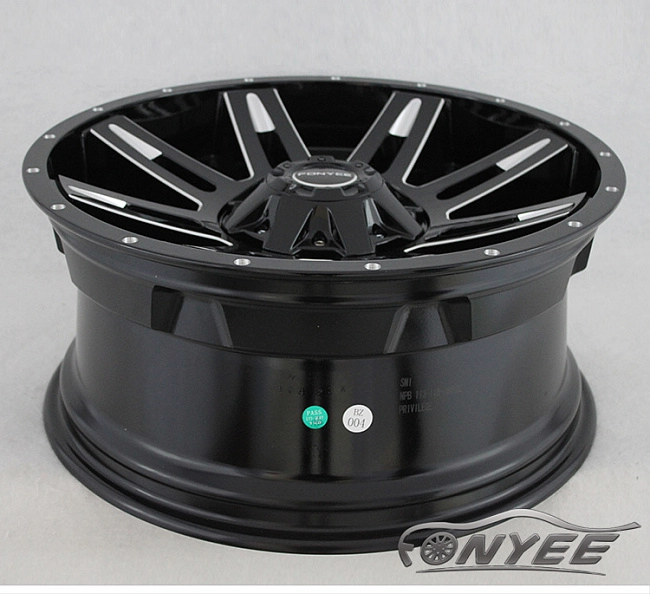 картинка Новые диски STL-HD R18 6x114,3 ET0 J9 черный глянец магазин  StreetTuning 