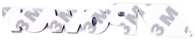 картинка Пластиковый шильдик с логотипом "Power" магазин  StreetTuning 