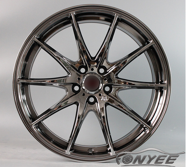 картинка Новые диски Rays G25 R19 5X114,3 ET40 J9,5 черный хром магазин  StreetTuning 