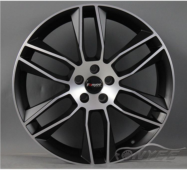 картинка Новые диски Jaguar F Type R20 5X108 ET40 J9,5 черный мат + серебро магазин  StreetTuning 