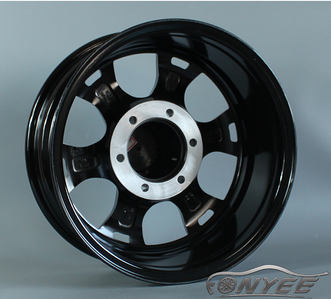 картинка Новые диски XD series R16 6X139,7 ET10 J7 черный глянец + серебро магазин  StreetTuning 