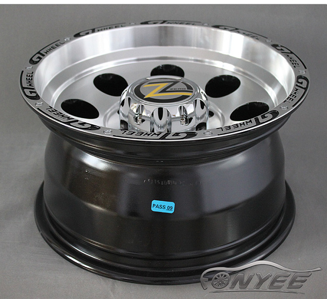 картинка Новые диски GT Wheel R16 5X139,7 ET0 J8 серые магазин  StreetTuning 