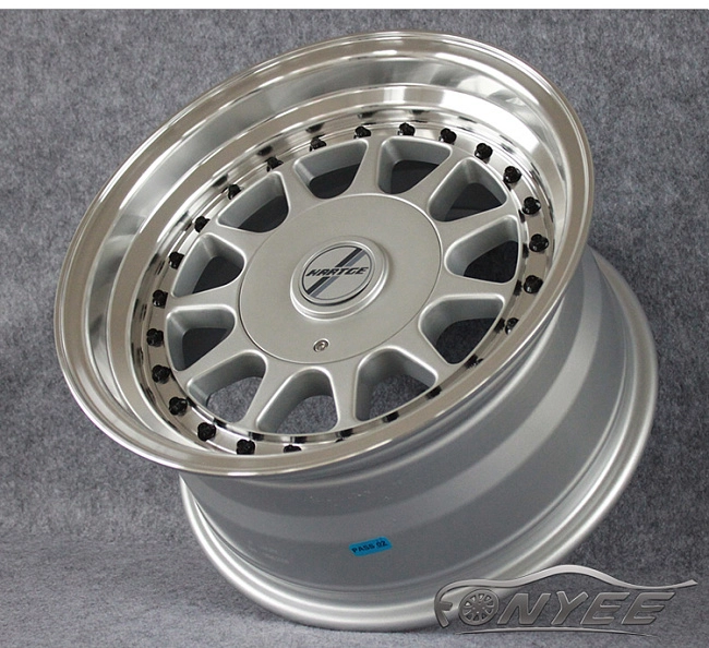 картинка Новые диски Hartge R17 4X100/4X114,3 ET30 J10 серебро + полированя полка магазин  StreetTuning 