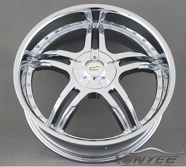 картинка Новые диски C Square C16 R20 5X108/5X114,3 ET40 J8,5 хром магазин  StreetTuning 