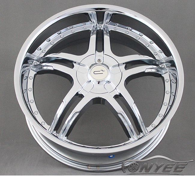 картинка Новые диски C Square C16 R22 5X100/5X114,3 ET40 J8 хром магазин  StreetTuning 