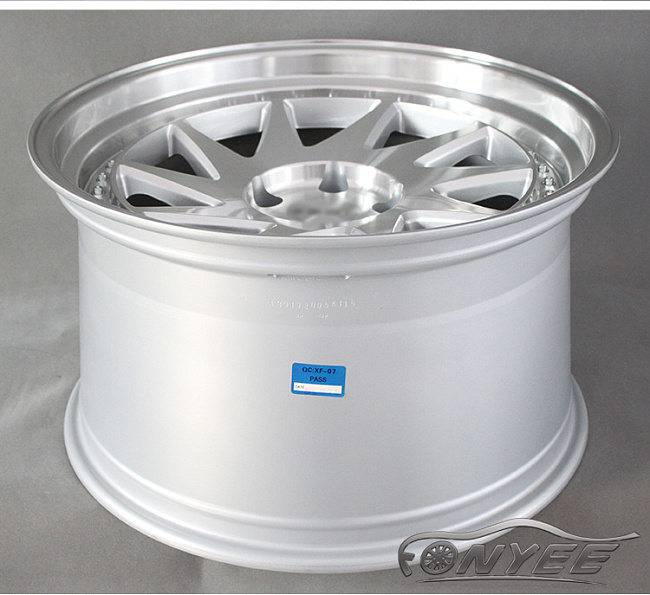 картинка Новые диски Zedd SLT R19 5X120 ET25 J11 серебро + полированя полка магазин  StreetTuning 