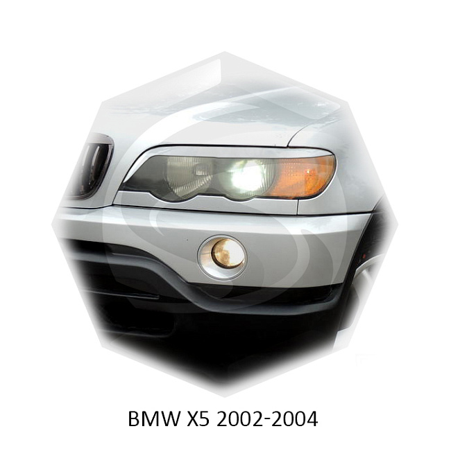 картинка Реснички на фары для  BMW X5 2002-2004г магазин  StreetTuning 