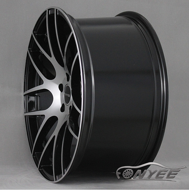 картинка Новые диски Avid 1 R20 5X112 ET35 J9,5 черный + серебро магазин  StreetTuning 