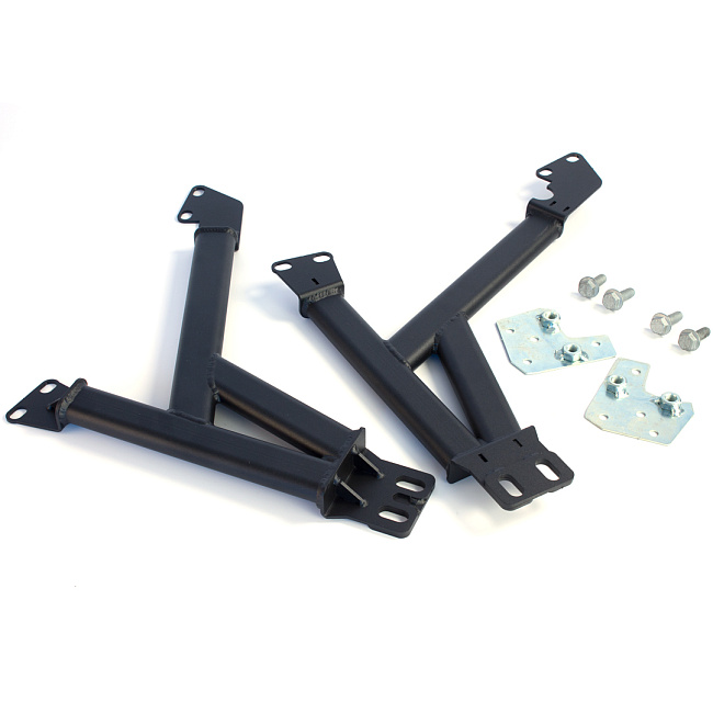 картинка Комплект усилителей (2 распорки) под передние крылья для Subaru Forester SF магазин  StreetTuning 