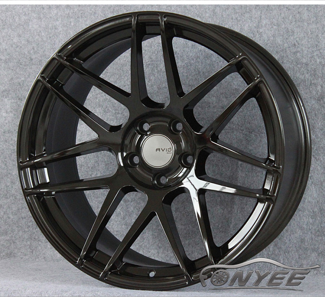 картинка Новые диски CURVA C300 R22 5х120 ET40 J10,5 черный глянец магазин  StreetTuning 