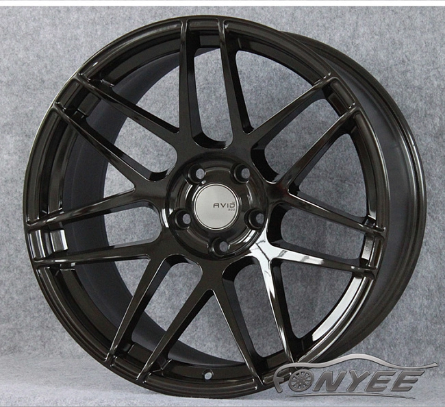 картинка Новые диски CURVA C300 R22 5х120 ET40 J10,5 черный глянец магазин  StreetTuning 