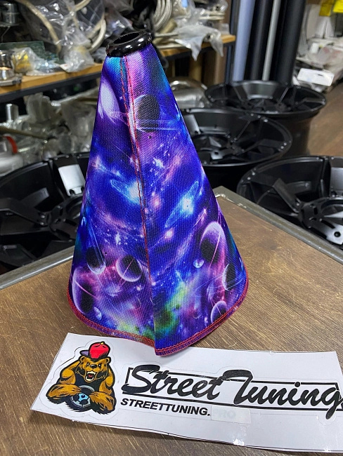 картинка Универсальный чехол кпп JDM, космос магазин  StreetTuning 