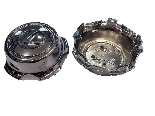 картинка Колпачок на литье Lexus LC-097 (хром), (внешний 136mm, внутренний 120mm) магазин  StreetTuning 