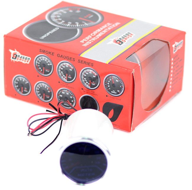 картинка Датчик Вольтметр Dragon Gauge магазин  StreetTuning 