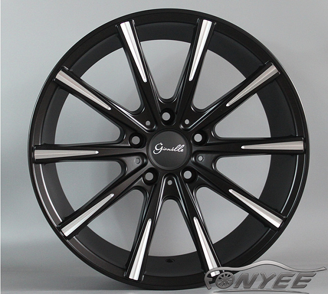 картинка Новые диски Gianelle Cuba-10 R18 5X120 ET40 J8 черный + серебро магазин  StreetTuning 
