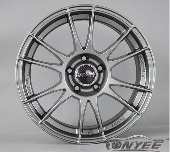 картинка Новые диски TAKUMA RLN R17 5X114,3 ET38 J7,5 серый мат магазин  StreetTuning 