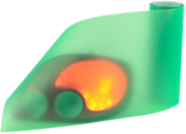 картинка Тонировка для фар, зеленго цвета с алмазной крошкой магазин  StreetTuning 