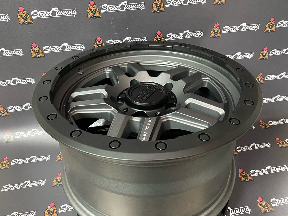 картинка Новые диски Black Rhino Barstow R18 J9 ET18 5x150 Gray + black от магазина  StreetTuning