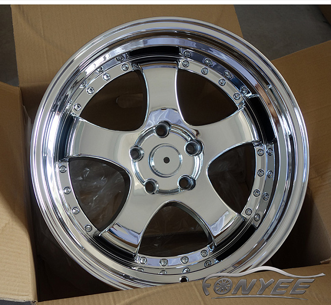 картинка Новые диски JNC 017 R18 5X114,3 ET25 J9,5 хром магазин  StreetTuning 