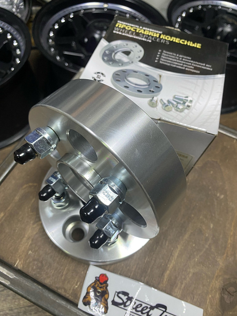 картинка Проставка Starleks 40 мм 4x98 цо 58.6 шпилечная M12x1,25 магазин  StreetTuning 