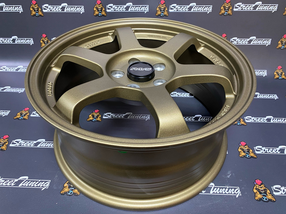 картинка Новые диски Rays TE37 R16 J7 ET35 5x100 Bronze Mat от магазина  StreetTuning