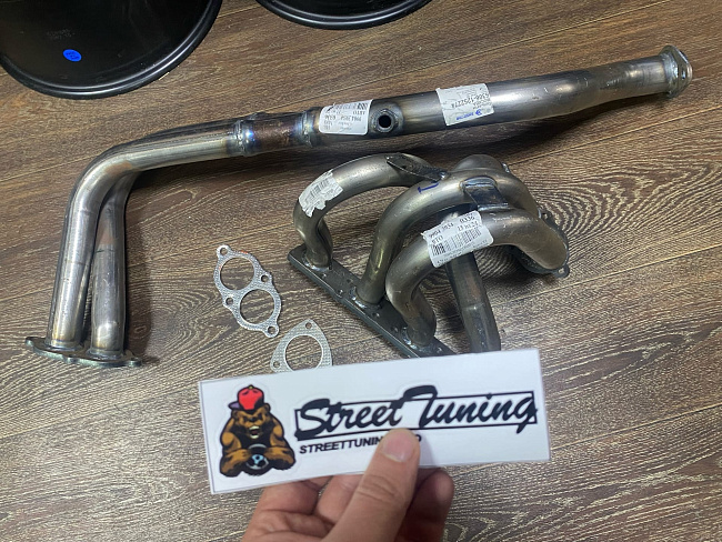 картинка Выпускной коллектор «ТехноРессор» Классика 16V (4-2-1) (паук) без гофры магазин  StreetTuning 