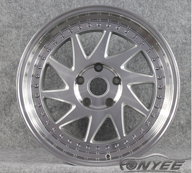 картинка Новые диски Zedd SLT R19 5X120 ET25 J9,5 серебро + полированя полка магазин  StreetTuning 